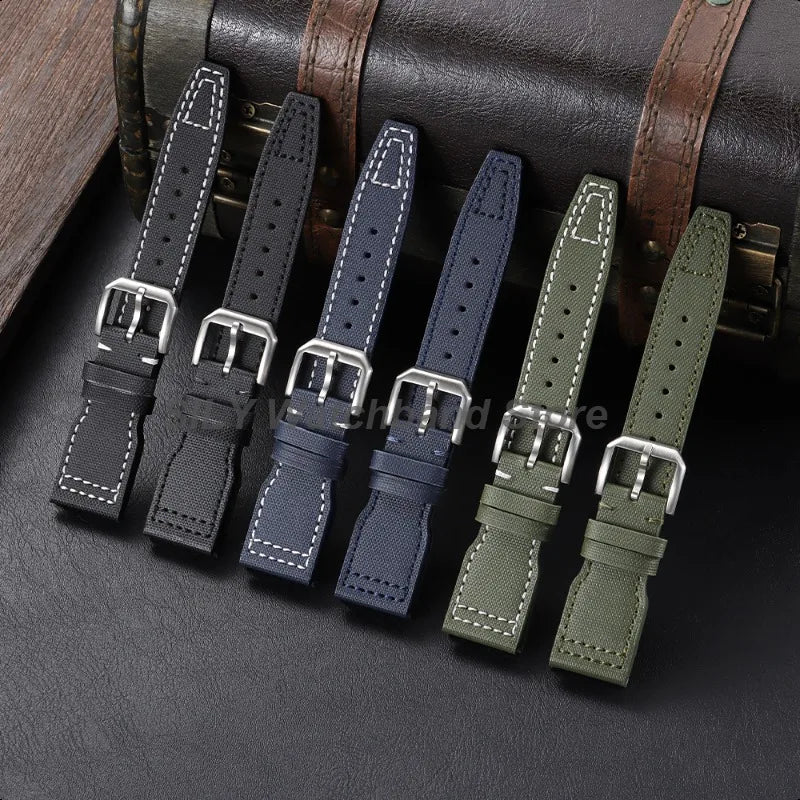 Nylon canvas color and stitching selection for COROS – BandsCo Straps