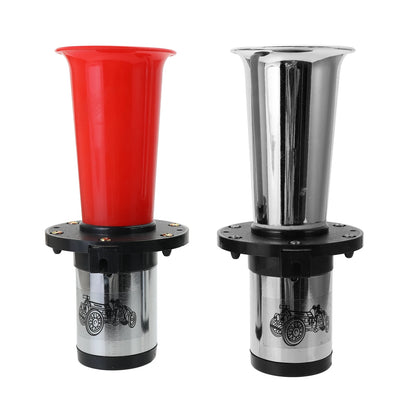 Classic Ahooga Golf Cart Horn, Retro Style, 12V, Chrome or Red