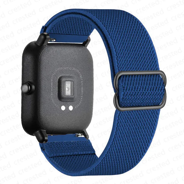 COROS Adjustable Elastic Fabric Watch Band - Navy Blue