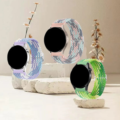 Braided Stretch Loop Band 3-Pack in Lavender Mix, Pastel Mix & Green Mix