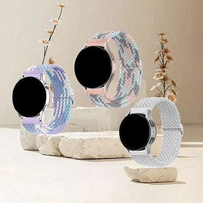 Braided Stretch Loop Band 3-Pack in Lavender Mix, Pastel Mix & Light Gray
