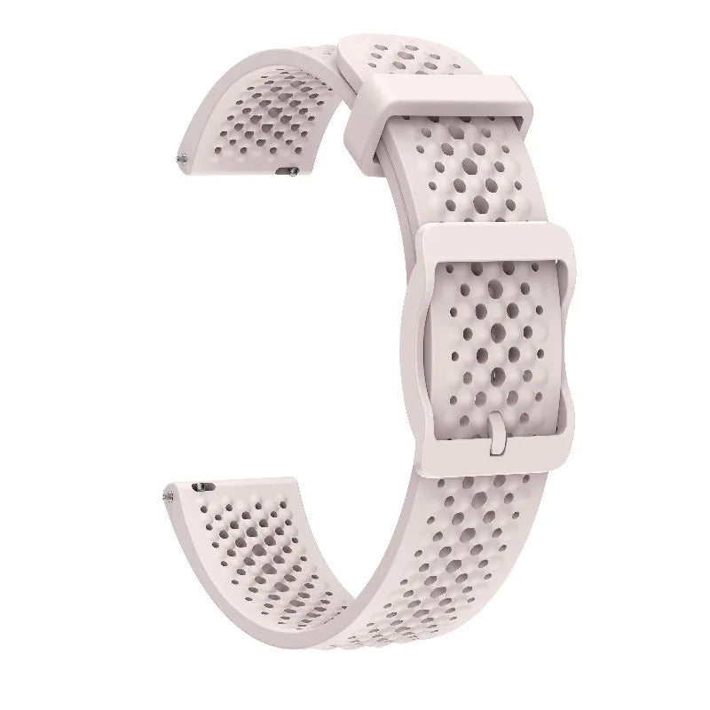 Garmin Lily 2 Perforated Silicone Band in Pink
