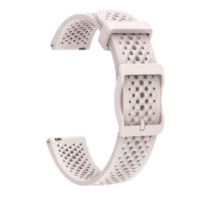 Garmin Lily 2 Perforated Silicone Band in Pink