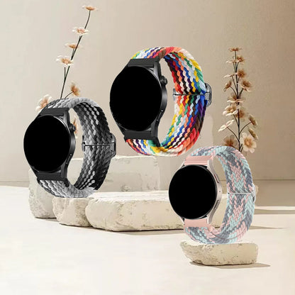 Braided Stretch Loop Band 3-Pack in Gray Mix, Rainbow & Pastel Mix