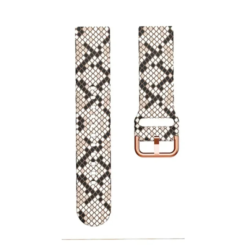 Garmin Printed Silicone Band in Snakeskin