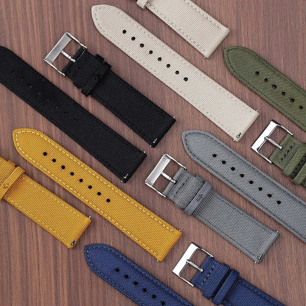 Amazfit Sailcloth Nylon Watch Band with Pin Buckle - Sailcloth-style color choices