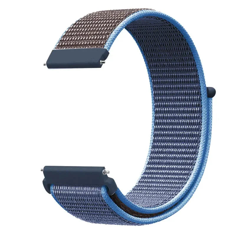 Polar Adjustable Nylon Sport Loop Band – Sea Wave Blue