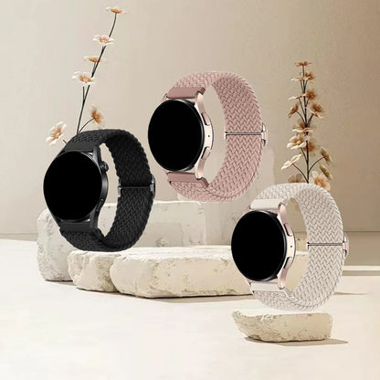 Braided Stretch Loop Band 3-Pack in Black, Pink & Starlight