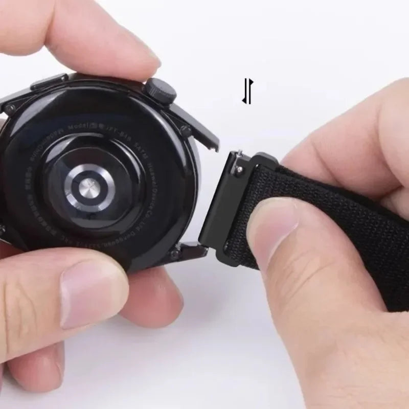 Nylon strap attachment detail for COROS – BandsCo Straps