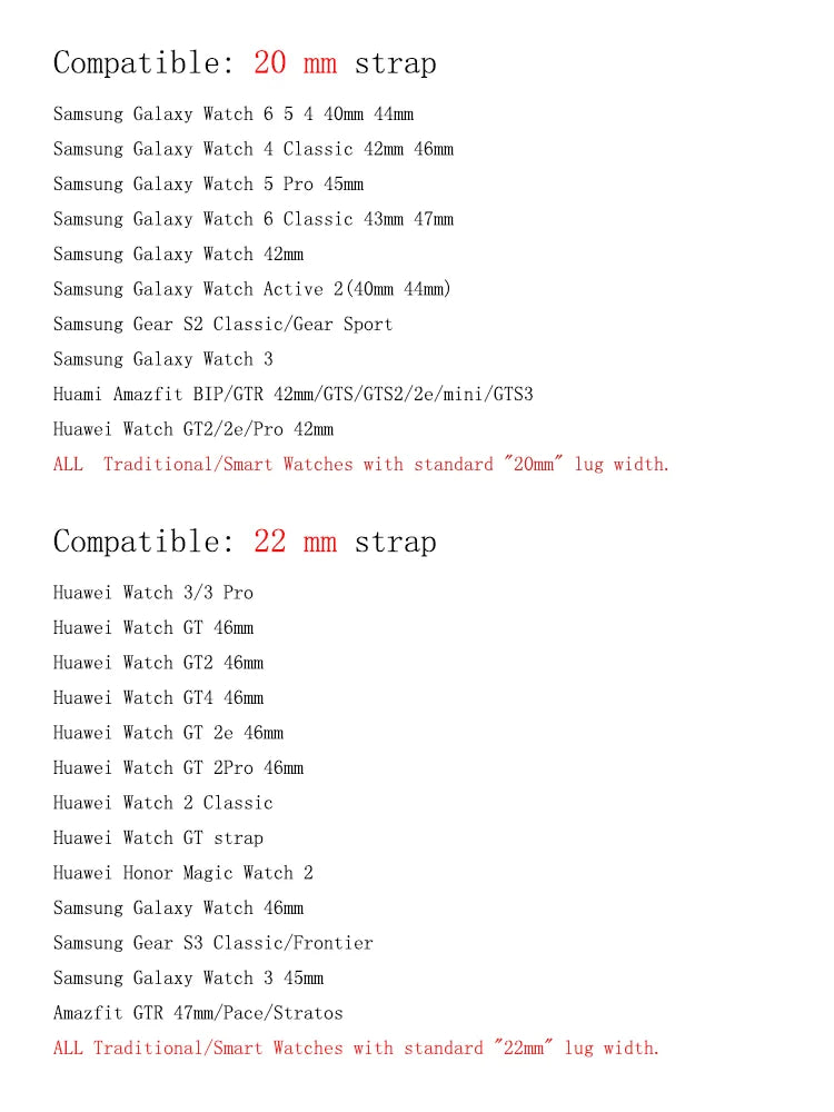 Supplier watch attachment guide for COROS – BandsCo Straps