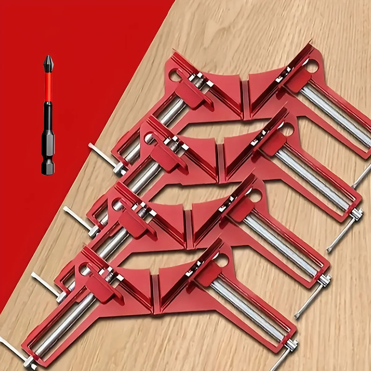 90° Corner Clamp for Frames, Boxes & Cabinets