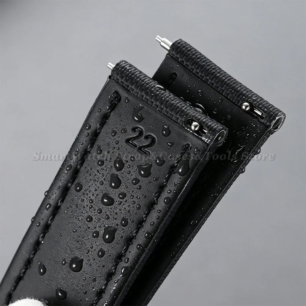 Sailcloth Band — water beading on the sailcloth