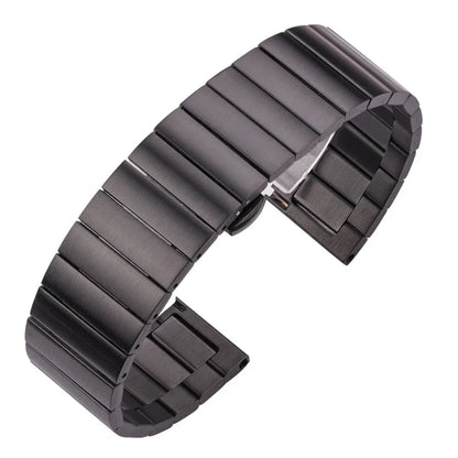 Garmin Brushed Stainless Steel Bracelet in Black