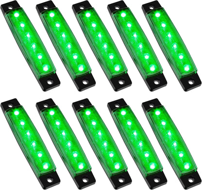 Golf Cart Underglow LED Lights, 10-Pack, Waterproof