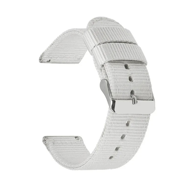 Garmin Woven Nylon Band in White