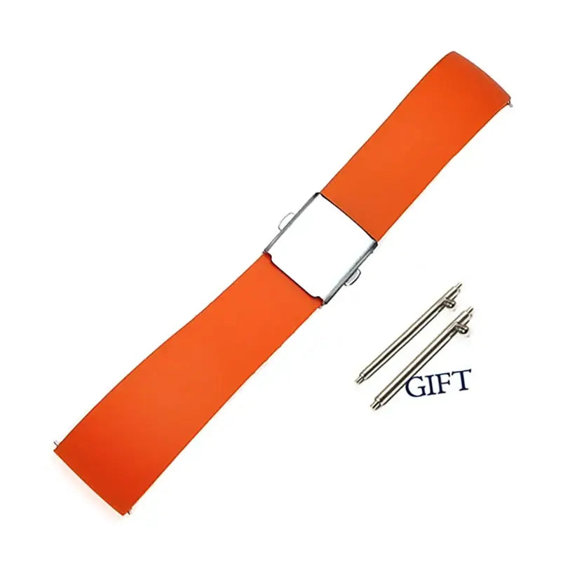 Suunto Trim-to-Fit Silicone Clasp Band - Orange