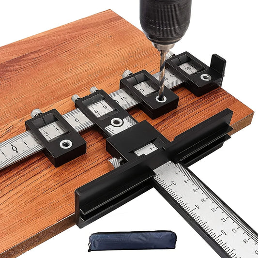 Adjustable Cabinet Hardware Jig for Knobs & Pulls