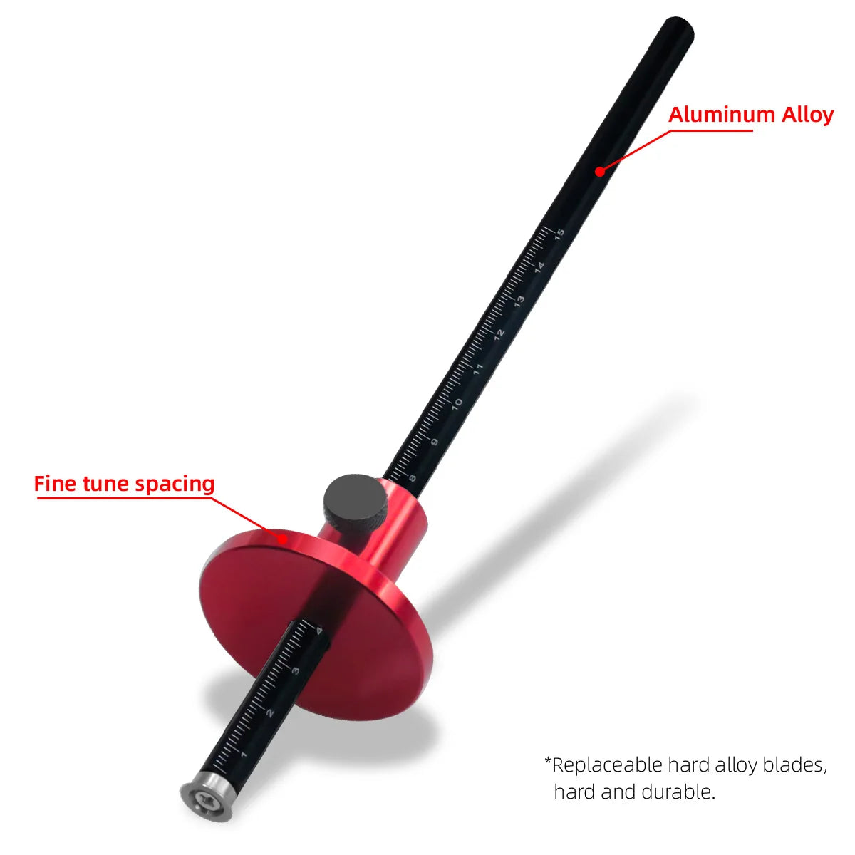 Wheel Marking Gauge with Inch & Metric Scale