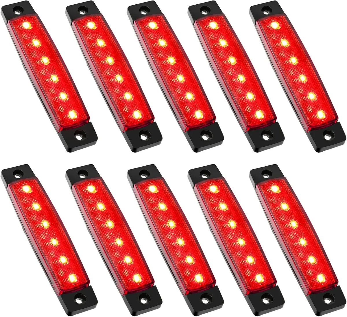 Golf Cart Underglow LED Lights, 10-Pack, Waterproof