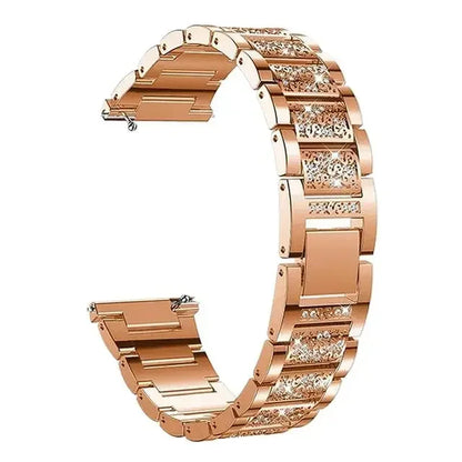 Garmin Women's Rhinestone Link Bracelet in Rose Gold