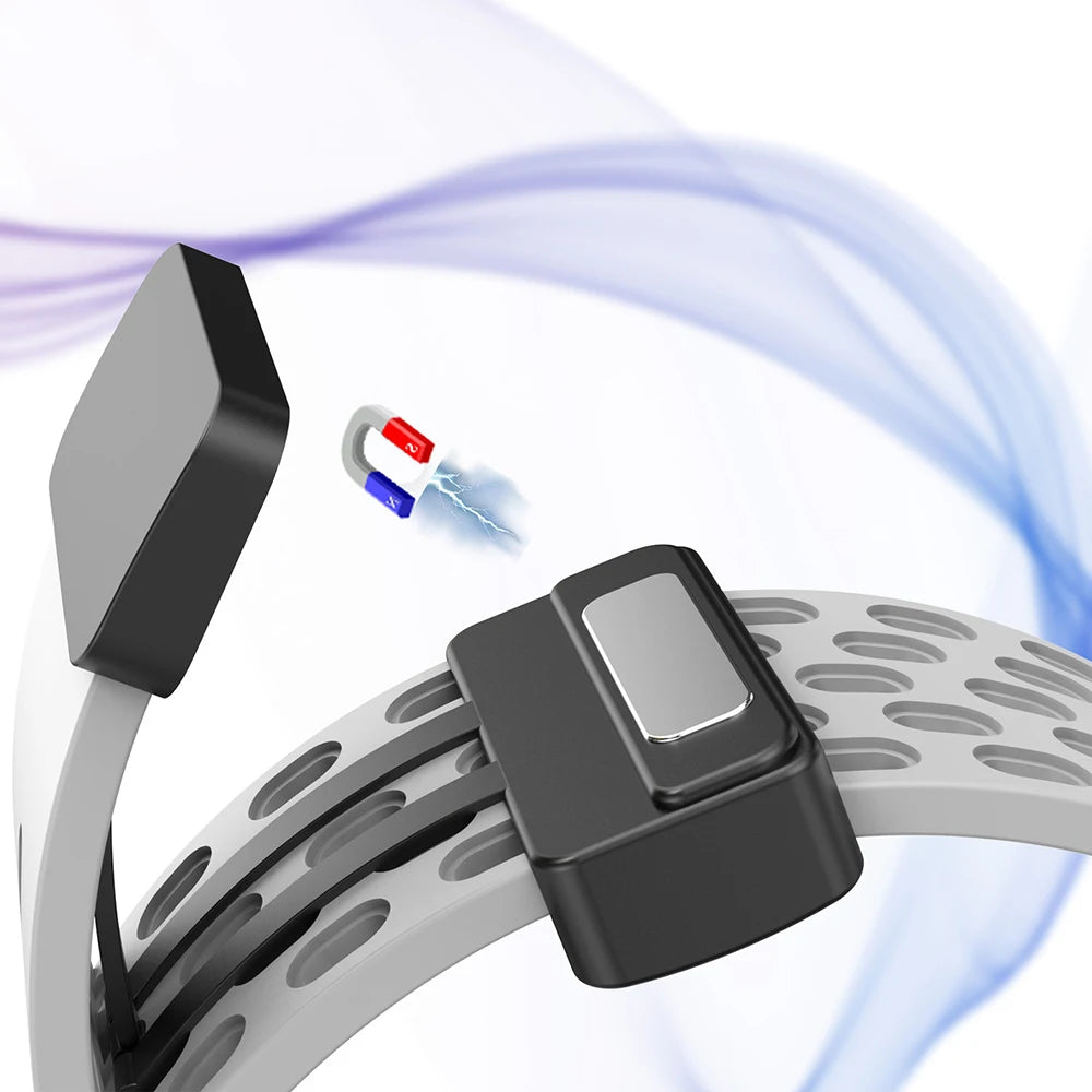 Magnetic folding clasp opening diagram for COROS – BandsCo Straps