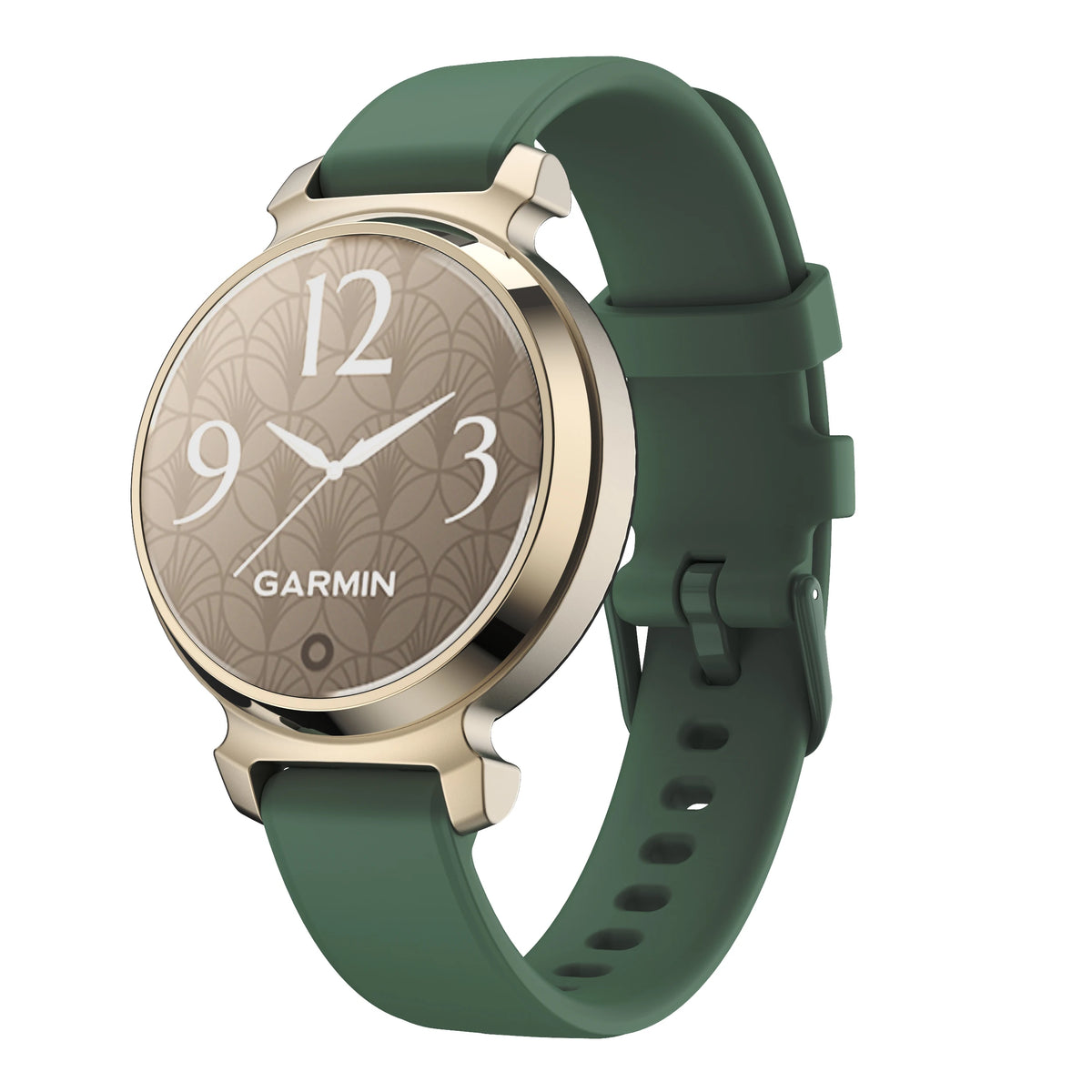 Garmin Lily 2 Soft Silicone Band in Army Green