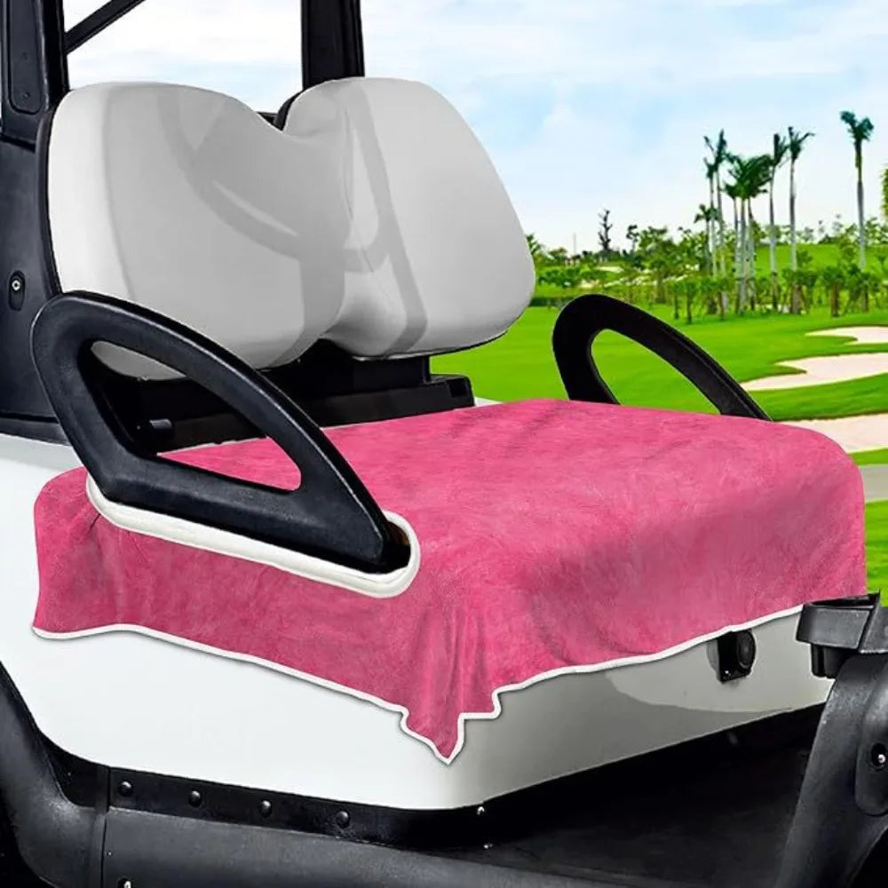Golf Cart Seat Towel Cover, Breathable Microfiber, 7 Colors