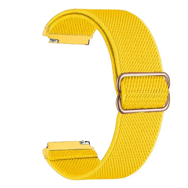 Motorola Moto Nylon Loop Band with Adjustable Slider — Yellow