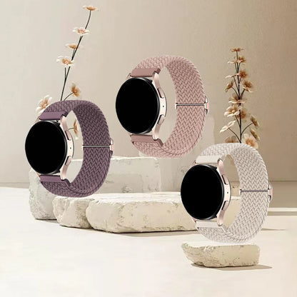 Braided Stretch Loop Band 3-Pack in Smoky Purple, Pink & Starlight