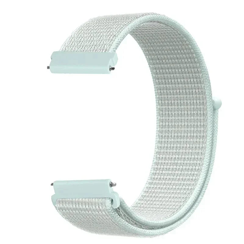Polar Woven Nylon Hook-and-Loop Band – Pale Aqua