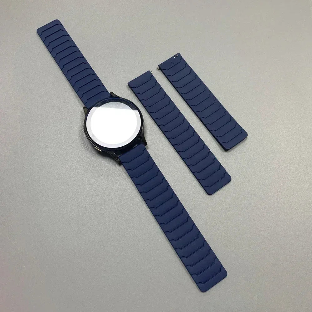 COROS Segmented Magnetic Silicone Loop Band – Blue