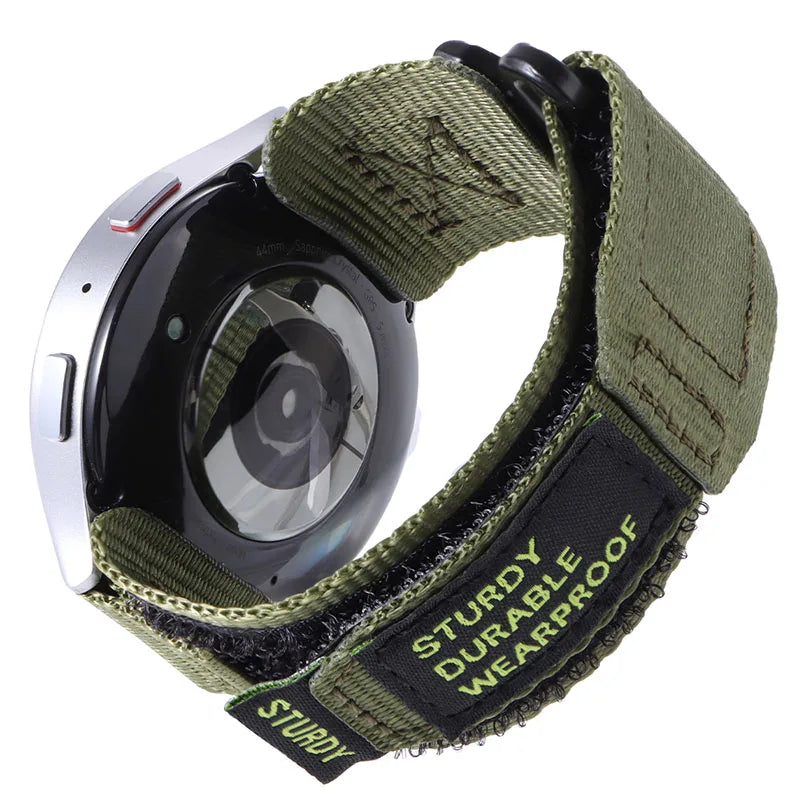 Nylon Hook-and-Loop Band for Polar – Olive Green