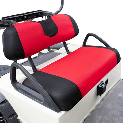 Golf Cart Seat Cover Set for Club Car DS & EZGO TXT, Breathable Mesh