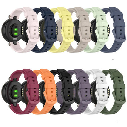 Garmin Lily (2021) Silicone Band in several colors on watches