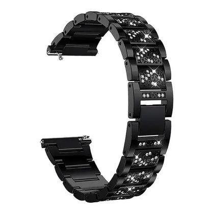 Garmin Women's Rhinestone Link Bracelet in Black