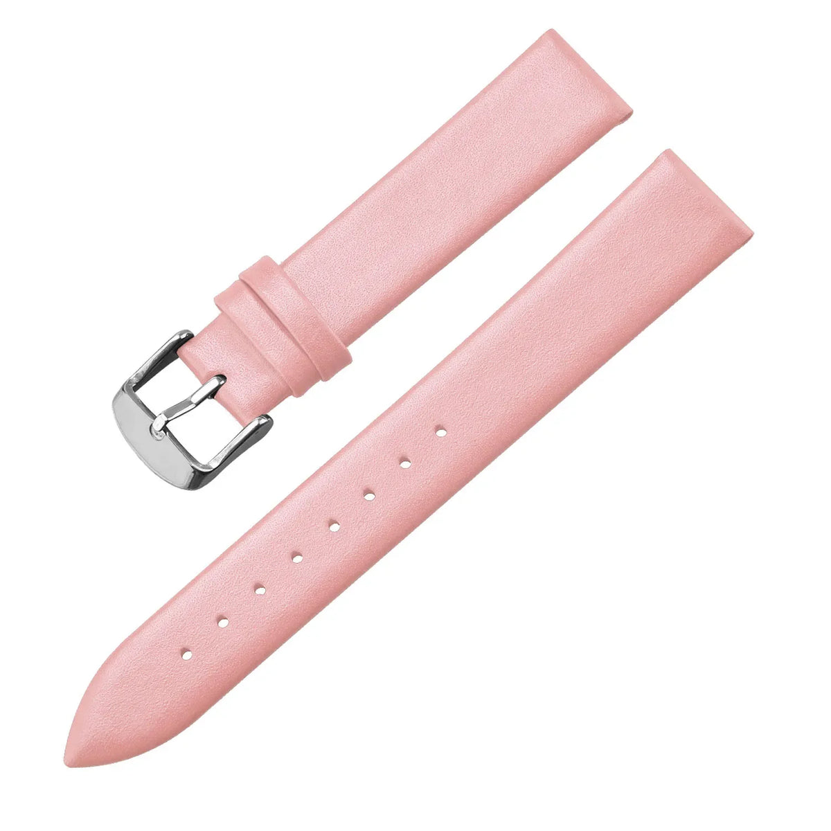 OnePlus Smartwatch Leather Band, Calf Leather Strap with Pin Buckle in soft elastic parachute fabric.