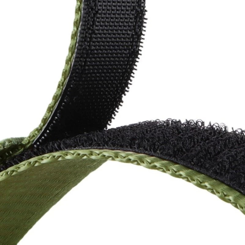 COROS Nylon Sport Loop Watch Band with Text Patch - Hook-and-loop fabric close-up