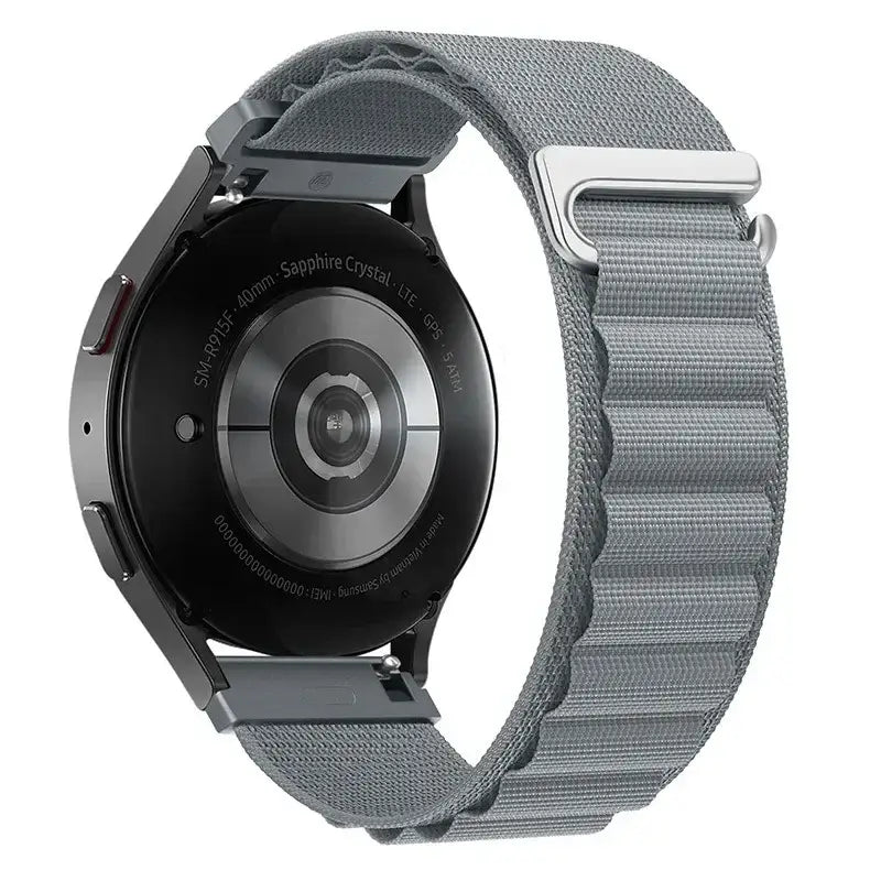 Amazfit Alpine-Style Nylon Loop Band — Gray