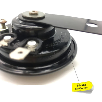 Compact 12V Electric Horn for Golf Carts