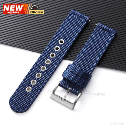 Garmin Nylon Canvas Band in Navy Blue