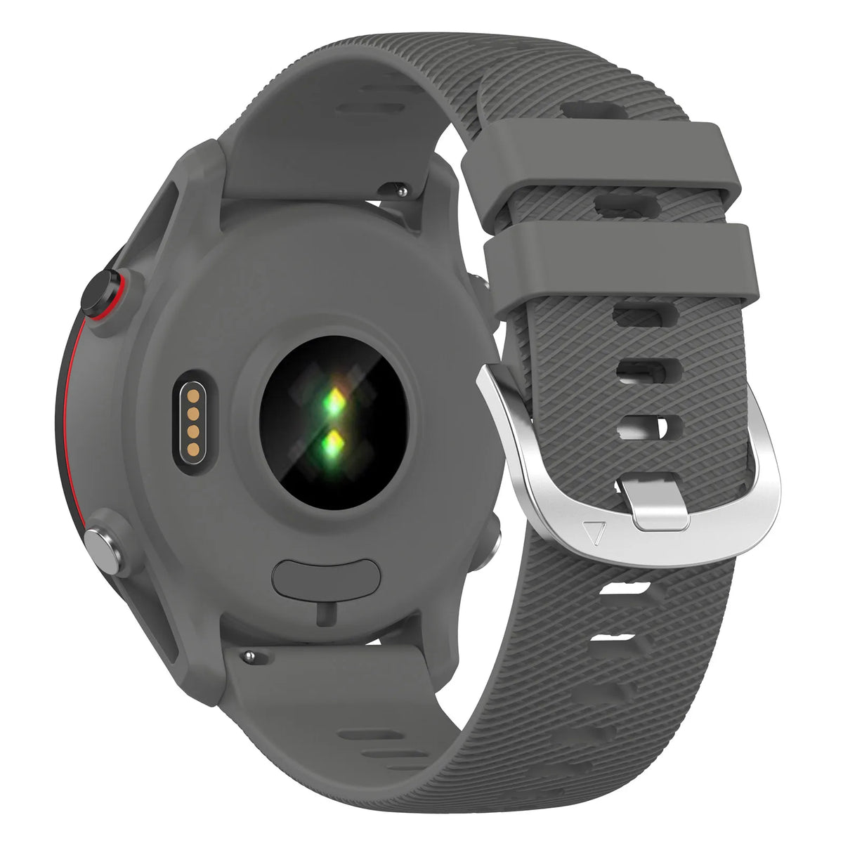 Motorola Moto Textured Silicone Buckle Band — Dark Gray