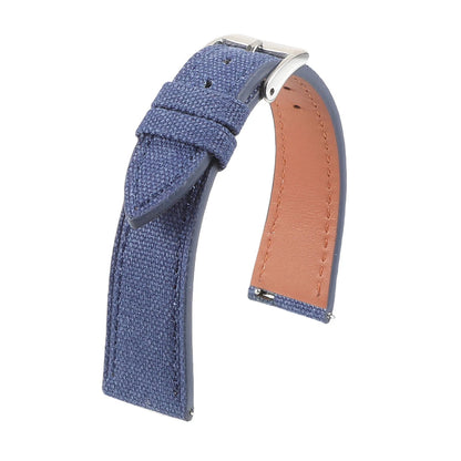 Garmin Slim Canvas Band in Denim Blue