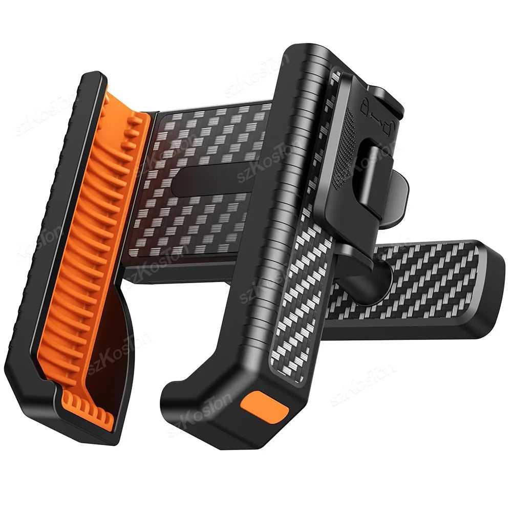 Magnetic Golf Cart Phone Holder, Clamp Grip for 4.5 to 7 in Phones
