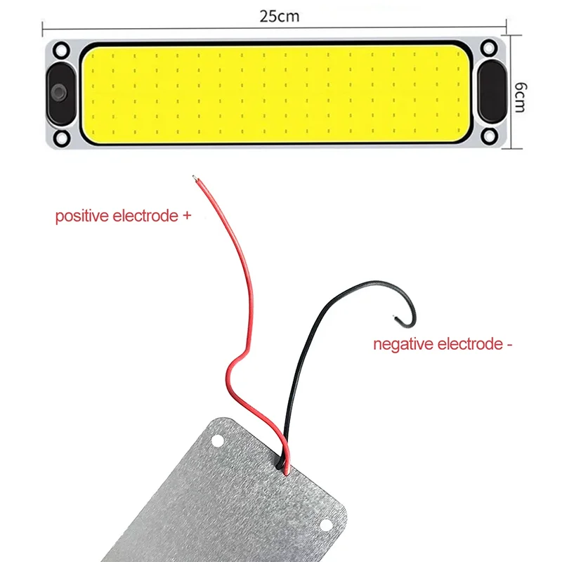 Golf Cart Dome Light, LED Roof Light Panel for 12V to 48V Carts