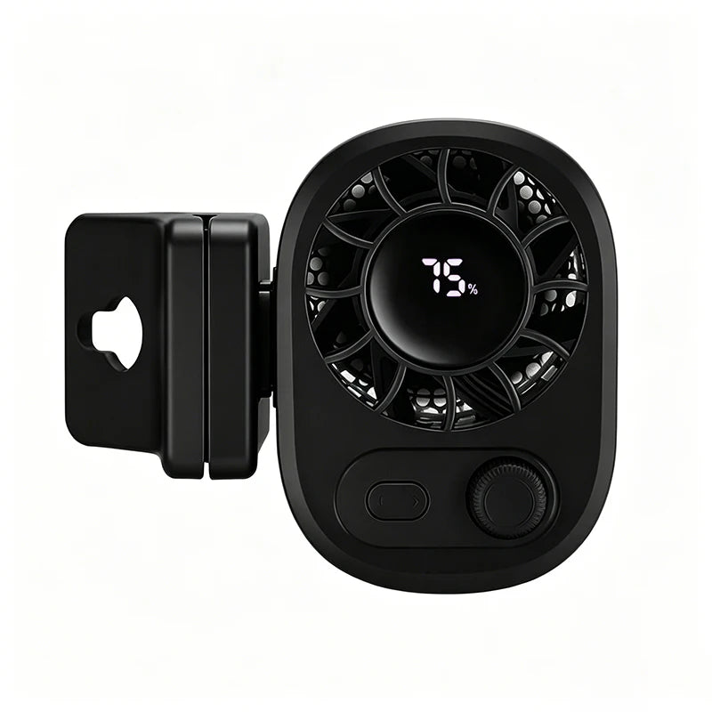 Clip-On Golf Cart Fan, Rechargeable Mini Fan with 100 Speeds