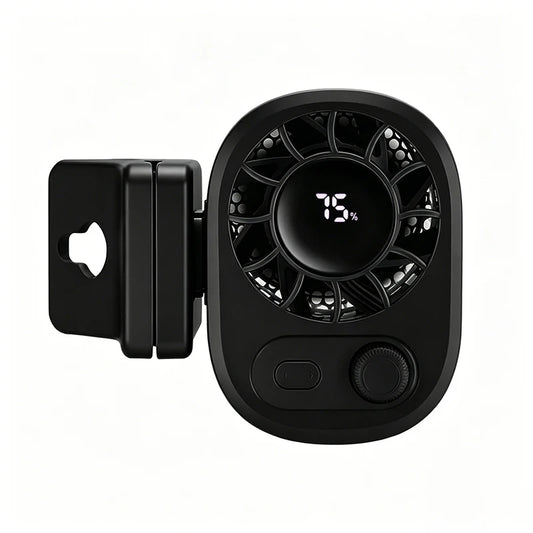 Clip-On Golf Cart Fan, Rechargeable Mini Fan with 100 Speeds