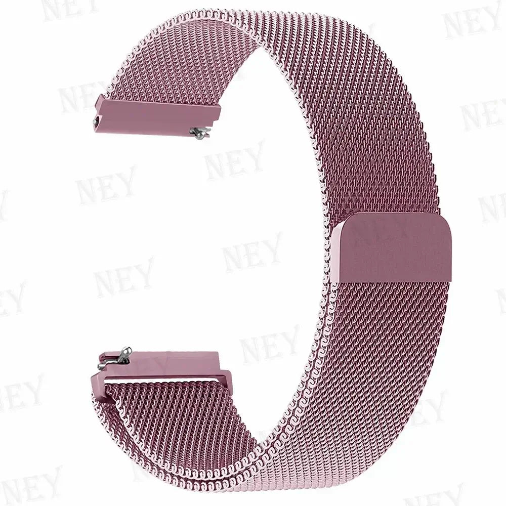 Amazfit Stainless Steel Milanese Mesh Band — Pink Gold