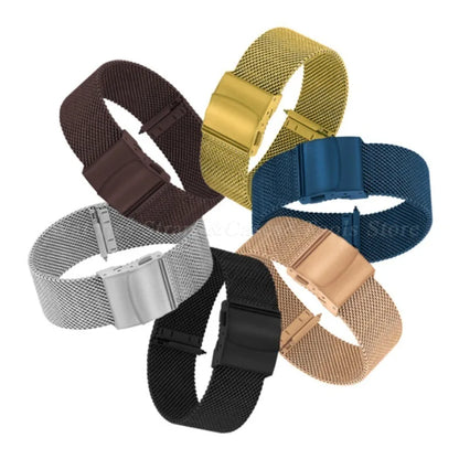 Thin Milanese Mesh Band in all six colors