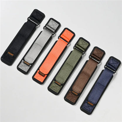 Garmin Hook-and-Loop Nylon Sport Band in all six colors