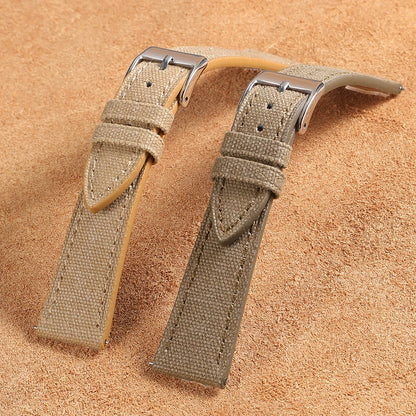 Garmin Slim Canvas Band in khaki